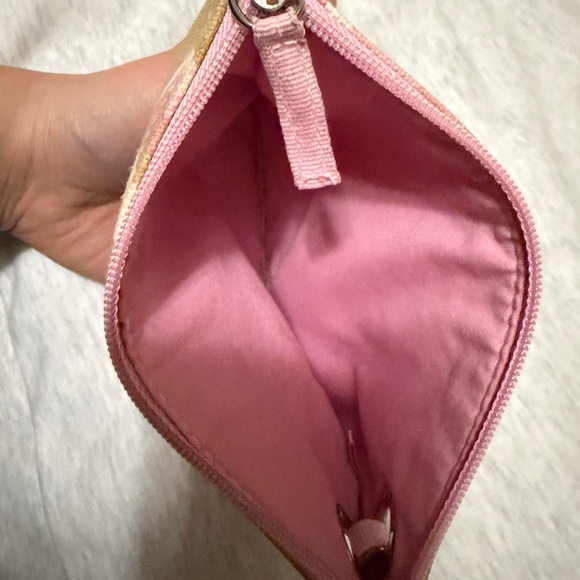 Victoria's Secret Pink Pouch Make up Bag Organizer Swirl Pattern - Picture 4 of 4